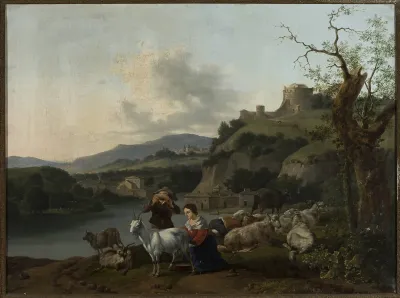 Pastoral scene