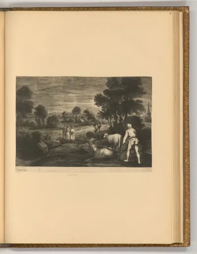 Pastorale Landschaft