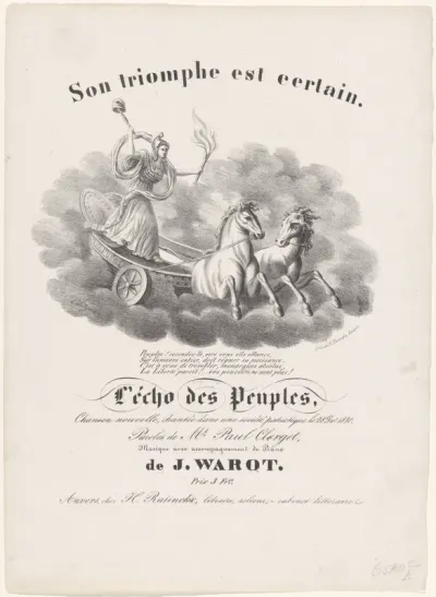 Patriottisch lied, 1830