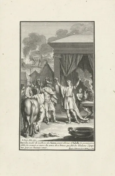 Patroclus eert Jupiter