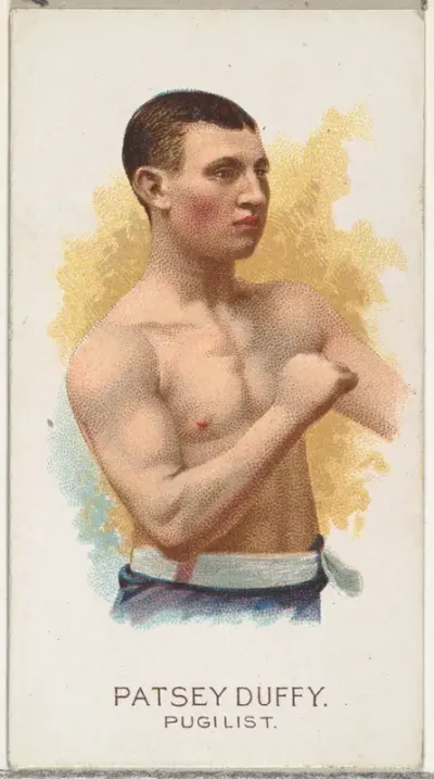 Patsey Duffy, Pugilist, from World's Champions, Series 2 (N29) for Allen & Ginter Cigarettes