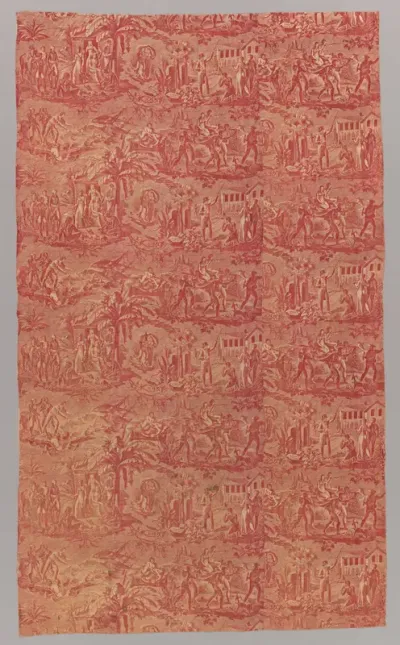“Paul and Virginie” Furnishing Fabric