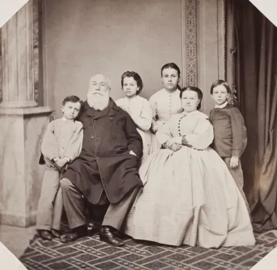 Paul Sinebrychoff senior and Anna Sinebrychoff (née Tichanoff) with children Nicolas, Maria, Anna and Paul junior