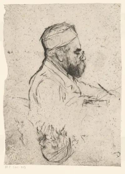 Paul Verlaine, schrijvend
