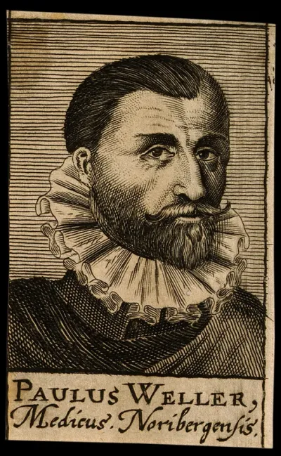 Paul Weller. Line engraving, 1688