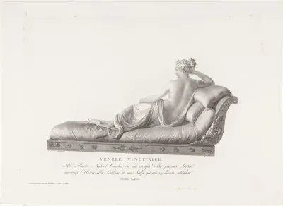 Pauline Borghese Bonaparte as Venus Victrix