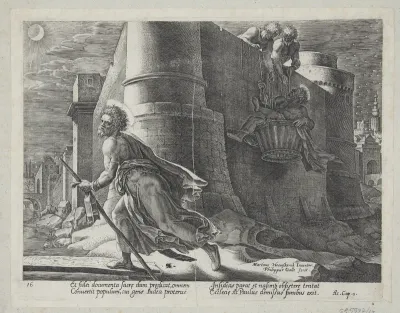 Paulus flygter fra Damaskus