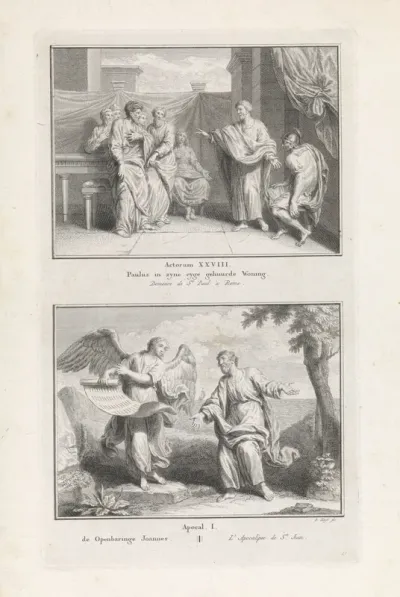 Paulus in Rome / Johannes op Patmos
