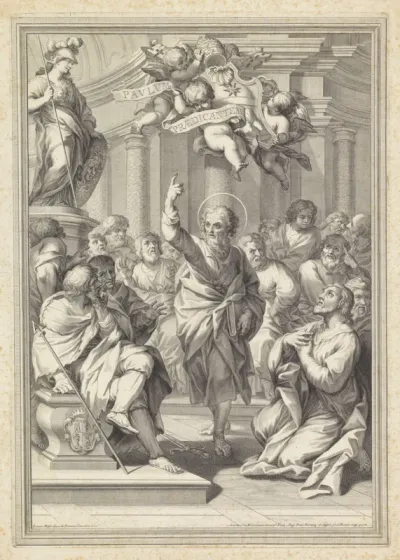 Paulus predikt te Athene