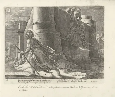 Paulus' vlucht uit Damascus