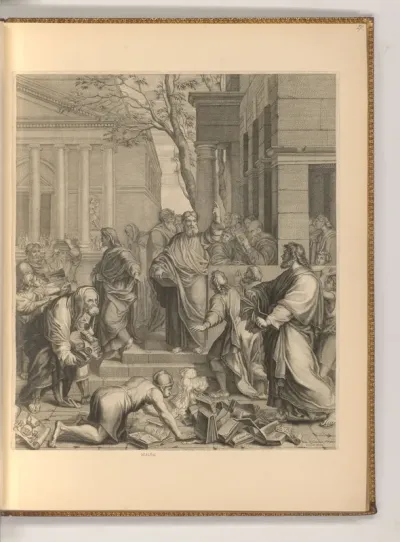 Paulus von Tarsus predigt den Ephesern
