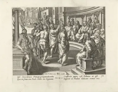 Paulus voor het Sanhedrin