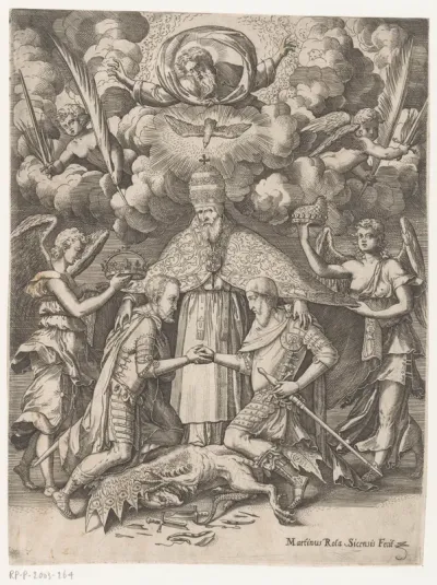 Paus Pius V allieert zich met Filips II, koning van Spanje