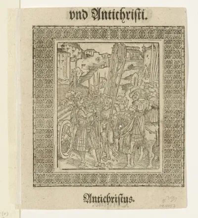 Paus voert het bevel over een leger