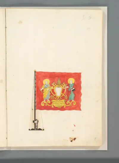 Pauselijke vlag