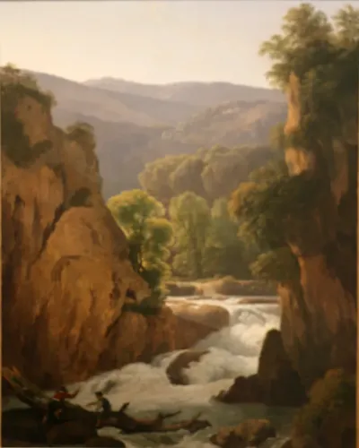 Paysage d'Italie