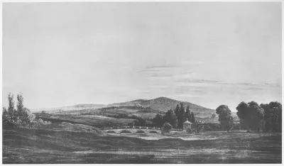 Paysage dans le massif des Géants