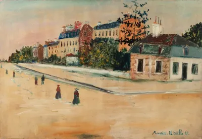 Paysage de banlieue