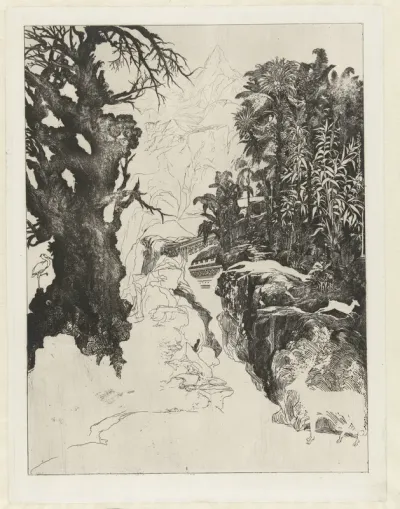 Paysage inachevé