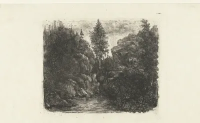 Paysage rocheux