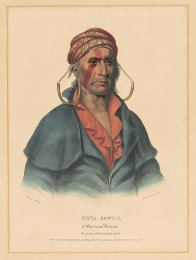 Payta Kootha, a Shawnee Warrior