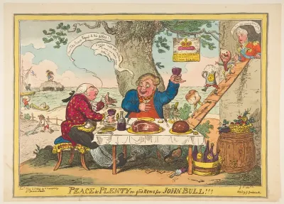 Peace and Plenty or Good News for John Bull!!!
