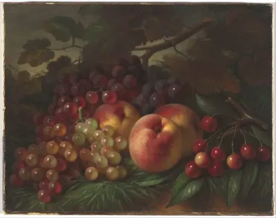 Peaches, Grapes and Cherries