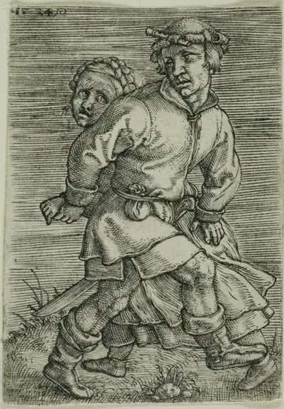 Peasant Couple Dancing