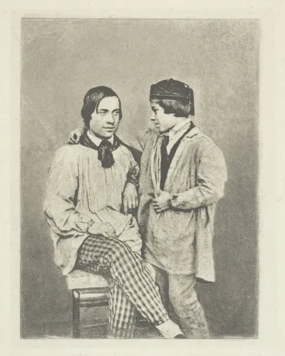 Peasant Father and His Son
