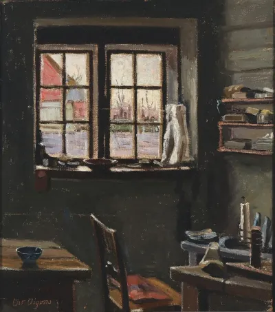 Peasant interior