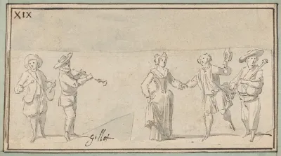 Peasant Musicians and Dancers
