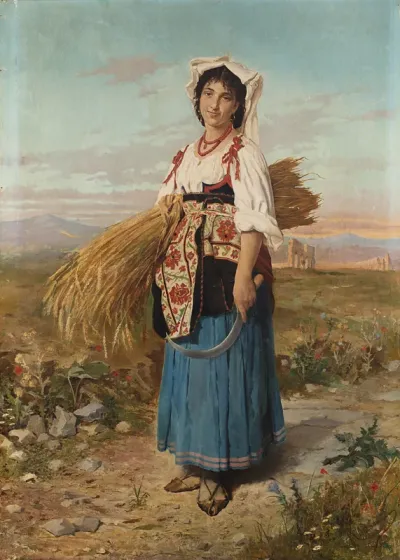 Peasant woman from Ciociaria