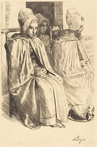 Peasant Women of Boulogne (Paysannes des environs de Boulogne)