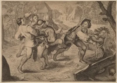 Peasants Fighting