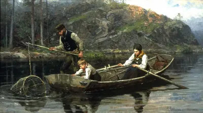 Peasants Fishing