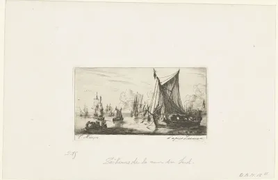 Pêcheurs de la mer du Sud d'après Zeeman