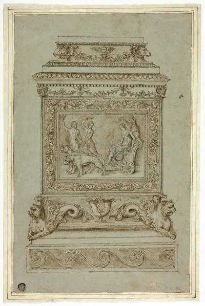 Pedestal with Relief of the Triumph of Ariadne