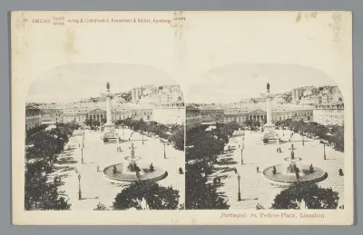 Pedro IV-plein te Lissabon