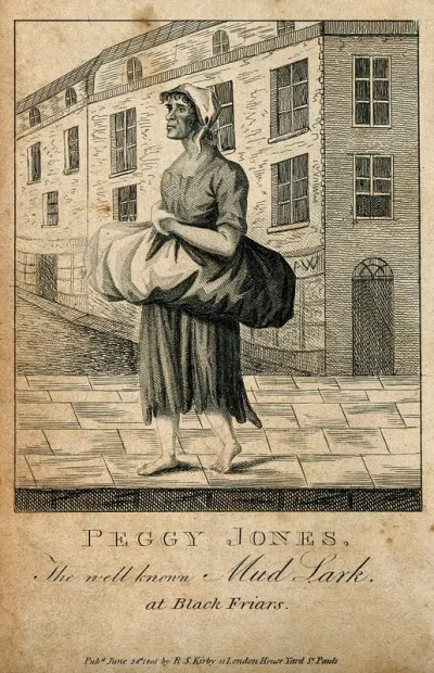 Peggy Jones, a mud lark