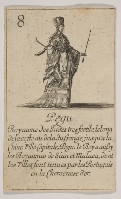 Pegu, from "Jeu de la Géographie"