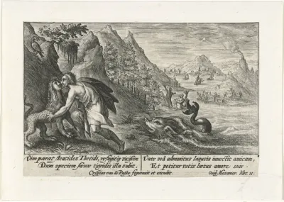 Peleus en Thetis