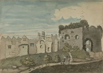 Pelline Castle from the East