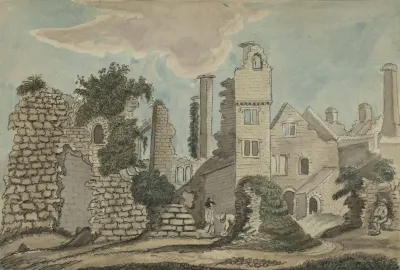 Pelline Castle vulgarly called Pencline from West