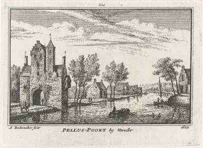 Pellus-poort by Utrecht 1622