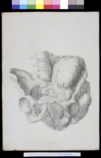 Pelvis, frontal view