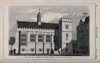 Pembroke College, Oxford: new hall