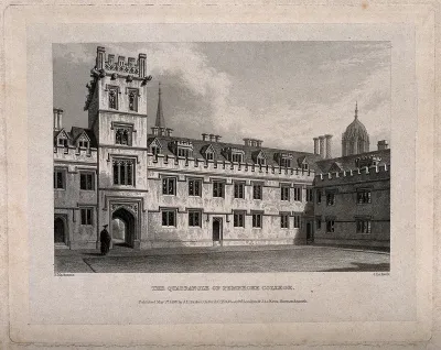 Pembroke College, Oxford: quadrangle