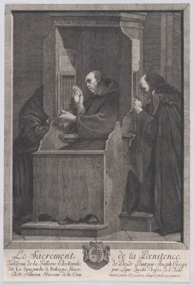 Penitence, from "The Seven Sacraments"