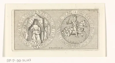 Penning met het portret van Karel de Grote