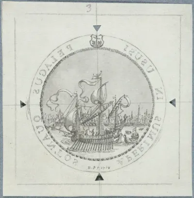 Penning op de Inwijding van het stadhuis